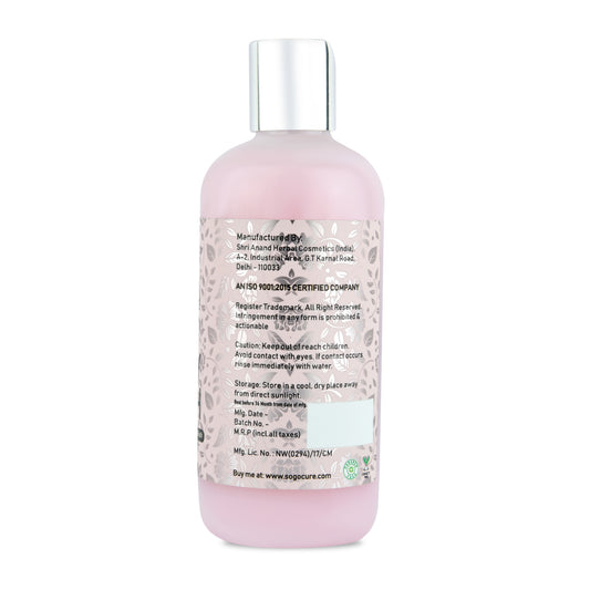 Body Wash Single Pump Bottle Essential Oil & Lemon Extracts for a Soft and Smooth Skin, pH Balanced Free of Parabens & Silicones Body Wash