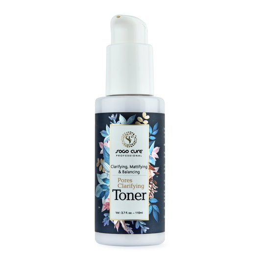 Professional Clarifying Toner | Skin Soothing Face Toner | No Colour | Tested on most Sensitive Skin, 110 ml