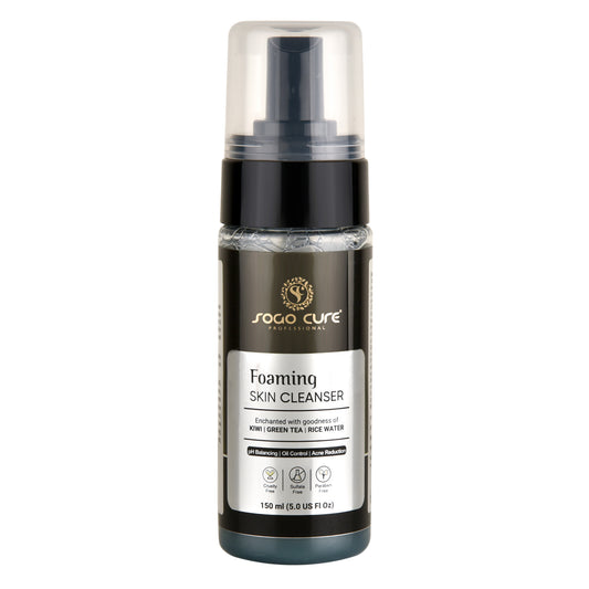 Face Cleanser for Gentle Skin Cleanser for Dry, Normal Sensitive Skin | Hydrating Foaming Face Wash with Kiwi, Green tea, Rice water  |Paraben, Sulphate Free