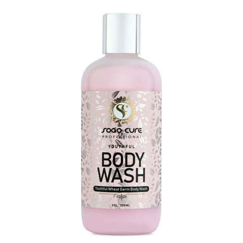 YouthFul Body Wash Single Pump Bottle Essential Oil & Lemon Extracts for a Soft and Smooth Skin, pH Balanced Free of Parabens & Silicones Body Wash