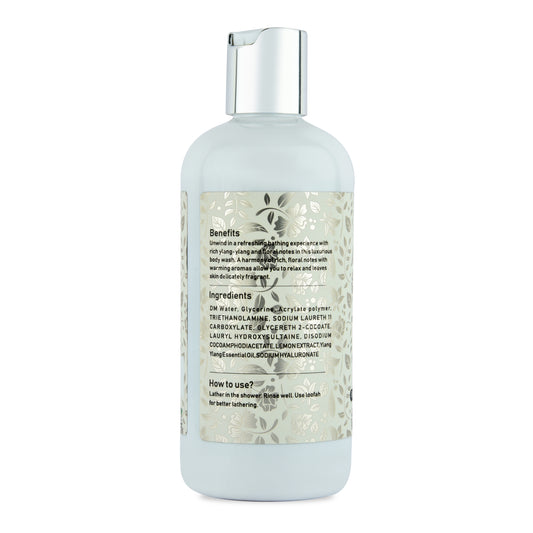 Invigorating Body Wash Single Pump Bottle Essential Oil & Lemon Extracts for a Soft and Smooth Skin, pH Balanced Free of Parabens & Silicones Body Wash