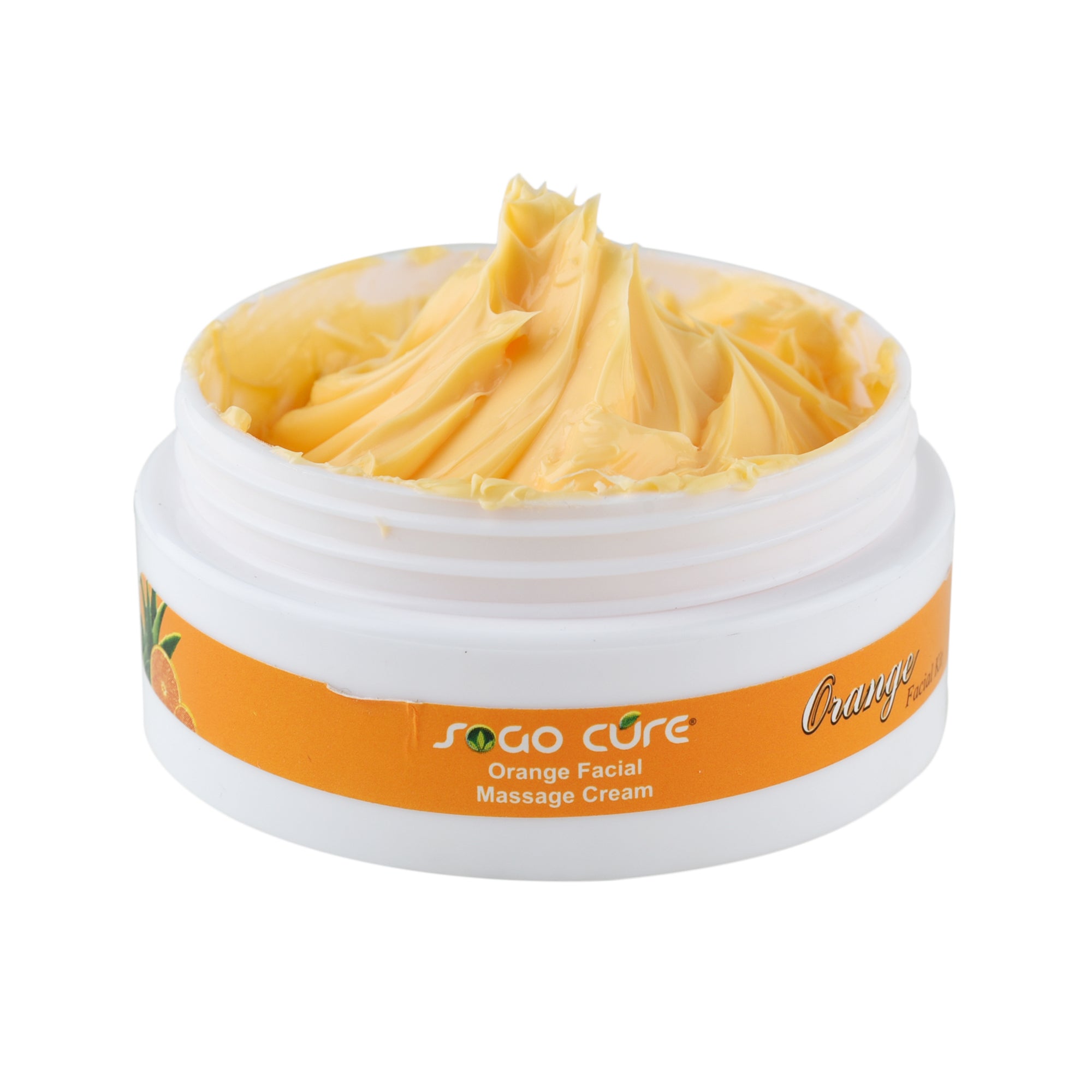 Orange Facial Kit for Glowing Skin | Detin, Anti-Blemish, & Reduce Fine Lines & Dark Circles | Facial gel, Walnut scrub, Orange facial massage cream, Orange face pack for Women & Men